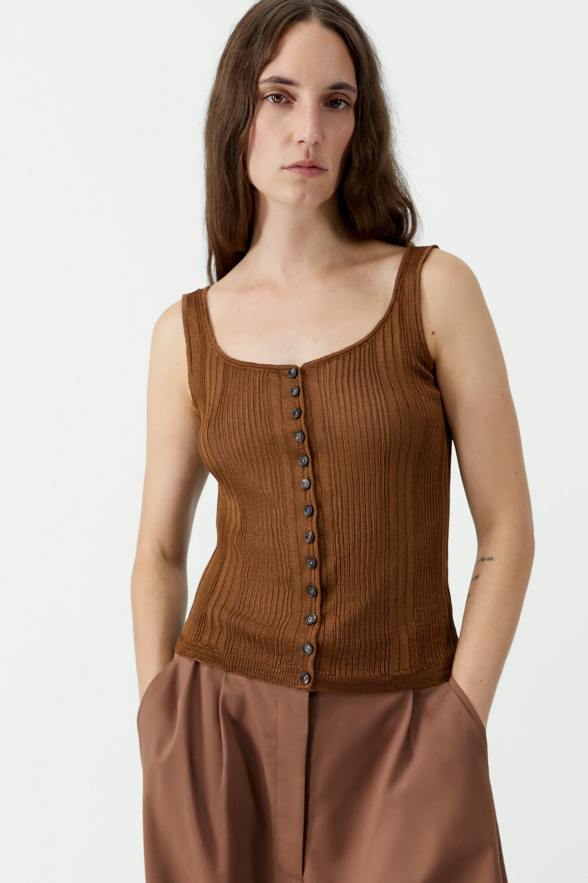 Cordera - Ribbed Tank Top - Image 6