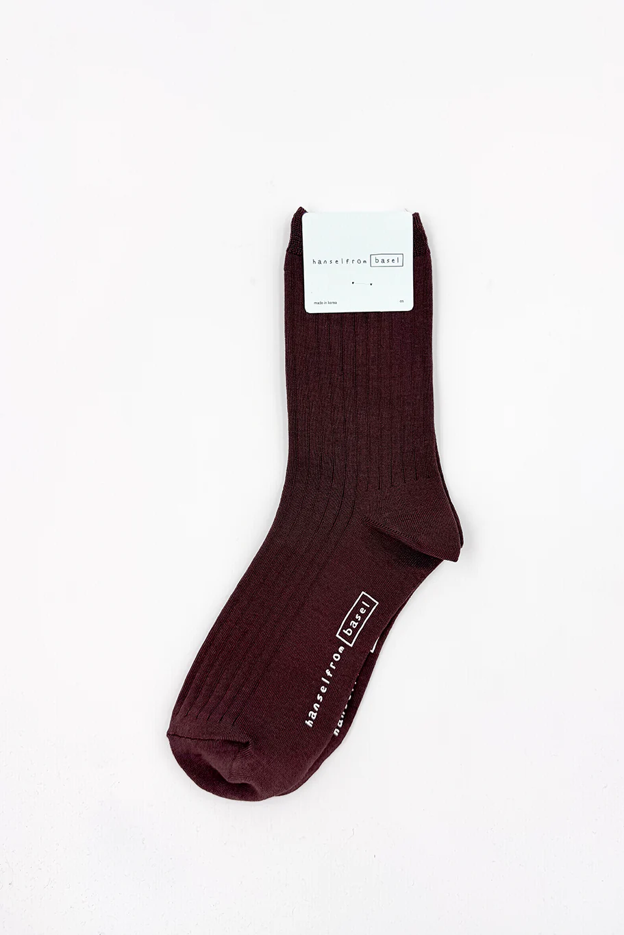 Hansel from Basel - Essential Rib Trouser Crew Sock - Image 2