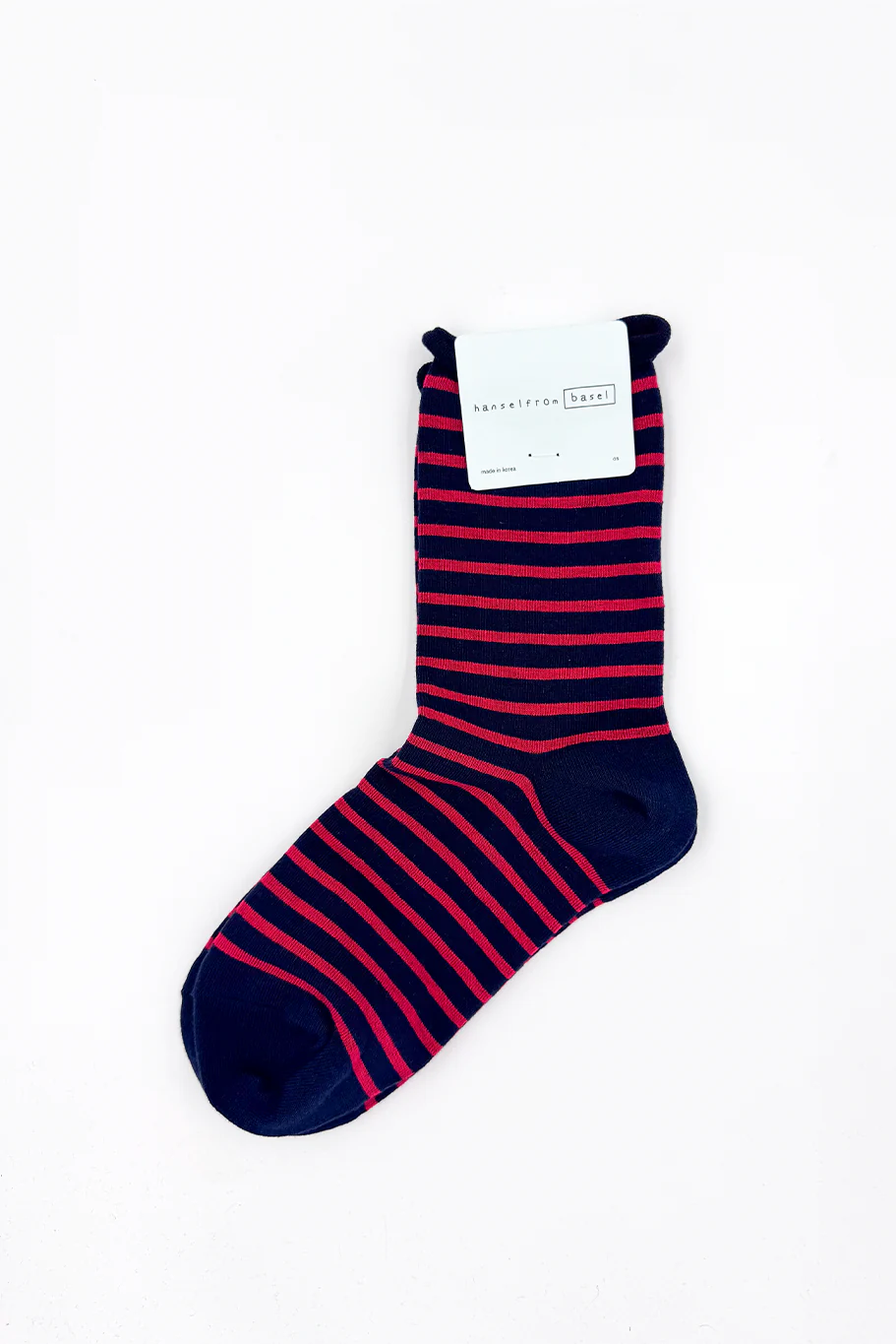 Hansel from Basel - Nautical Stripe Crew Sock