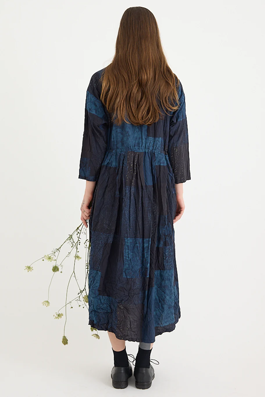 Pas De Calais - Tsugihagi Print Dress - Image 5