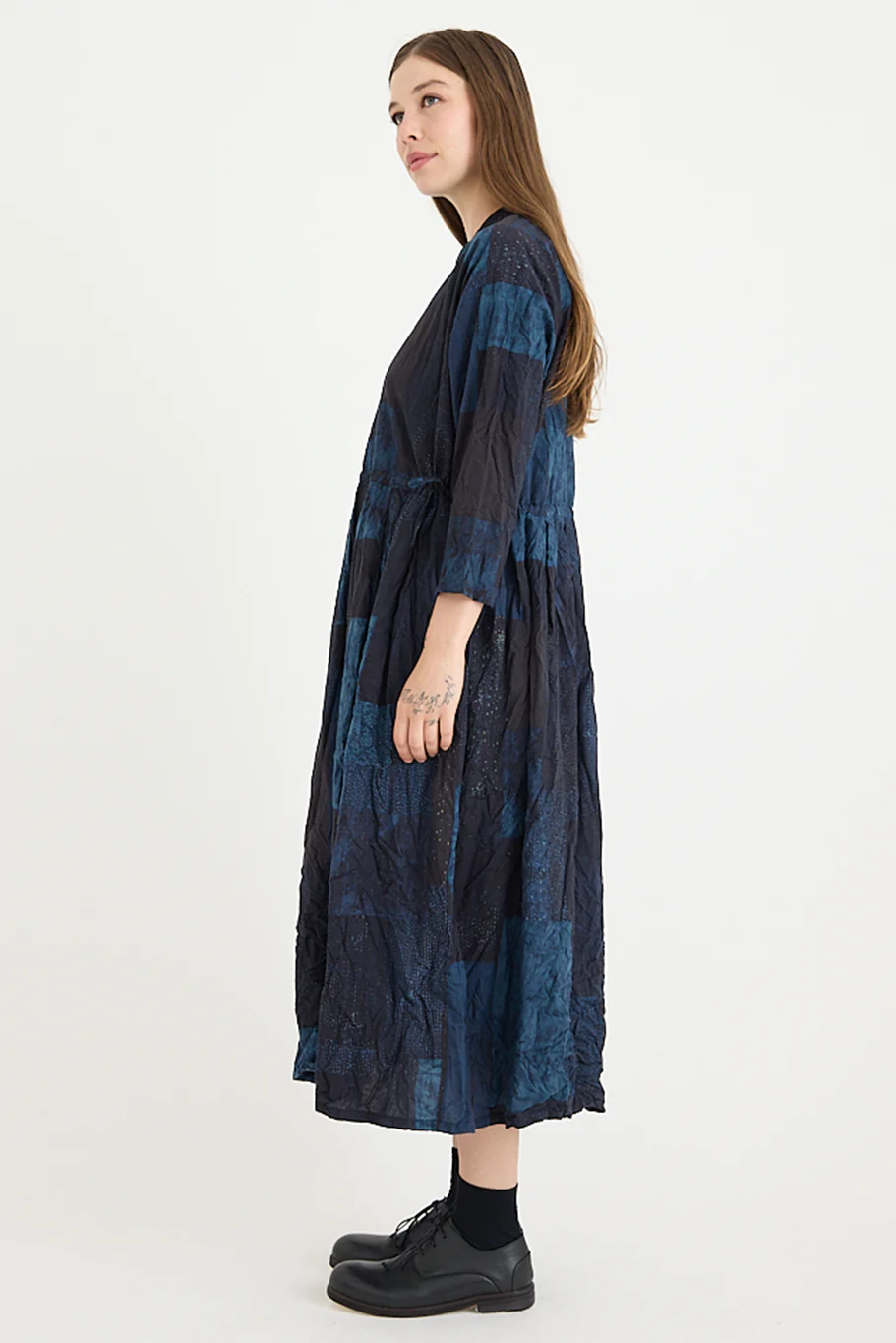 Pas De Calais - Tsugihagi Print Dress - Image 6