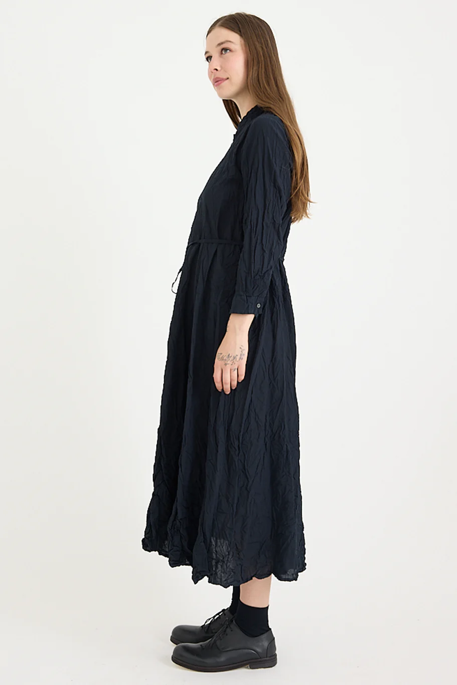 Pas De Calais - Washed Cotton Crinkle Dress - Image 18