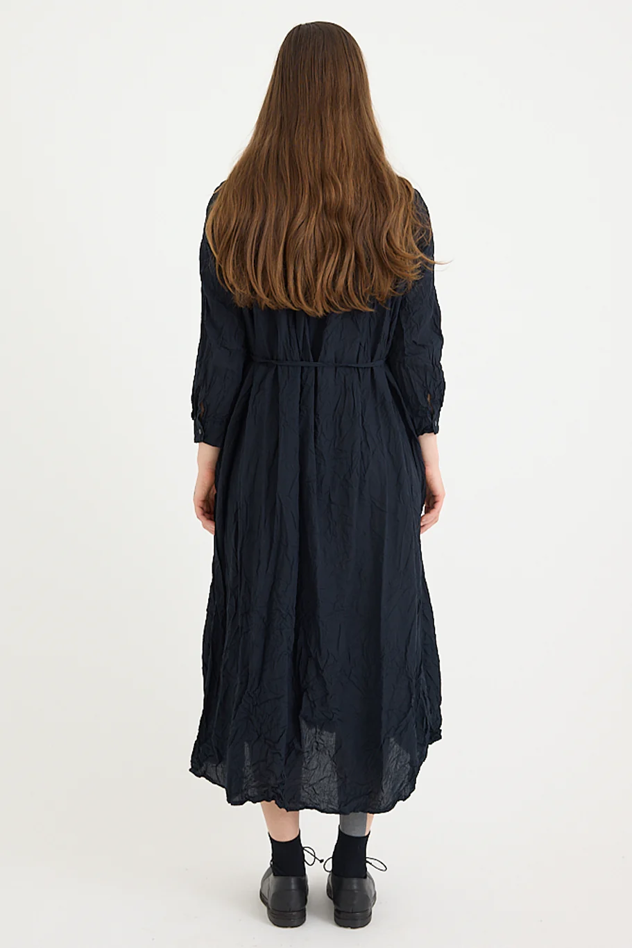 Pas De Calais - Washed Cotton Crinkle Dress - Image 19
