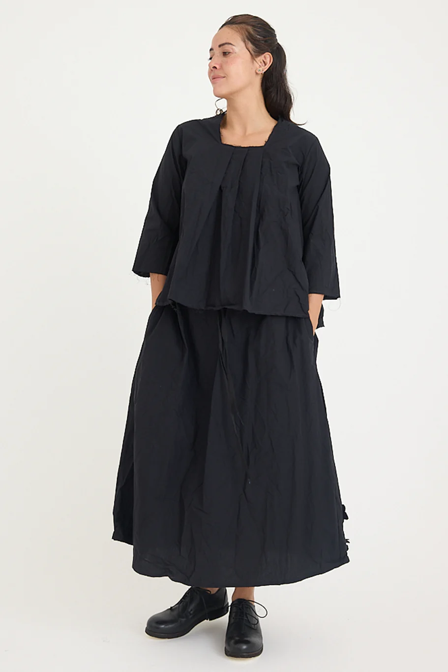 SCHA - Two Pocket Skirt - Flowers - Image 3