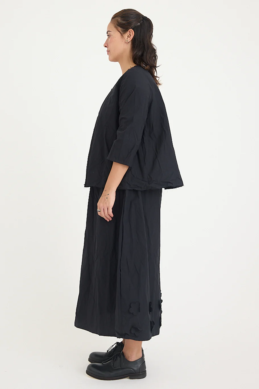 SCHA - Two Pocket Skirt - Flowers - Image 5