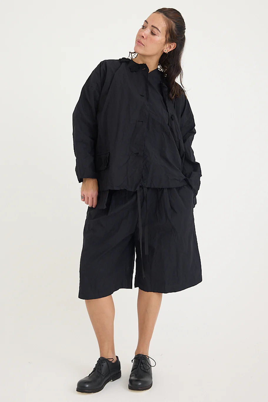 SCHA - Button Down Volume Jacket - Flowers - Image 2