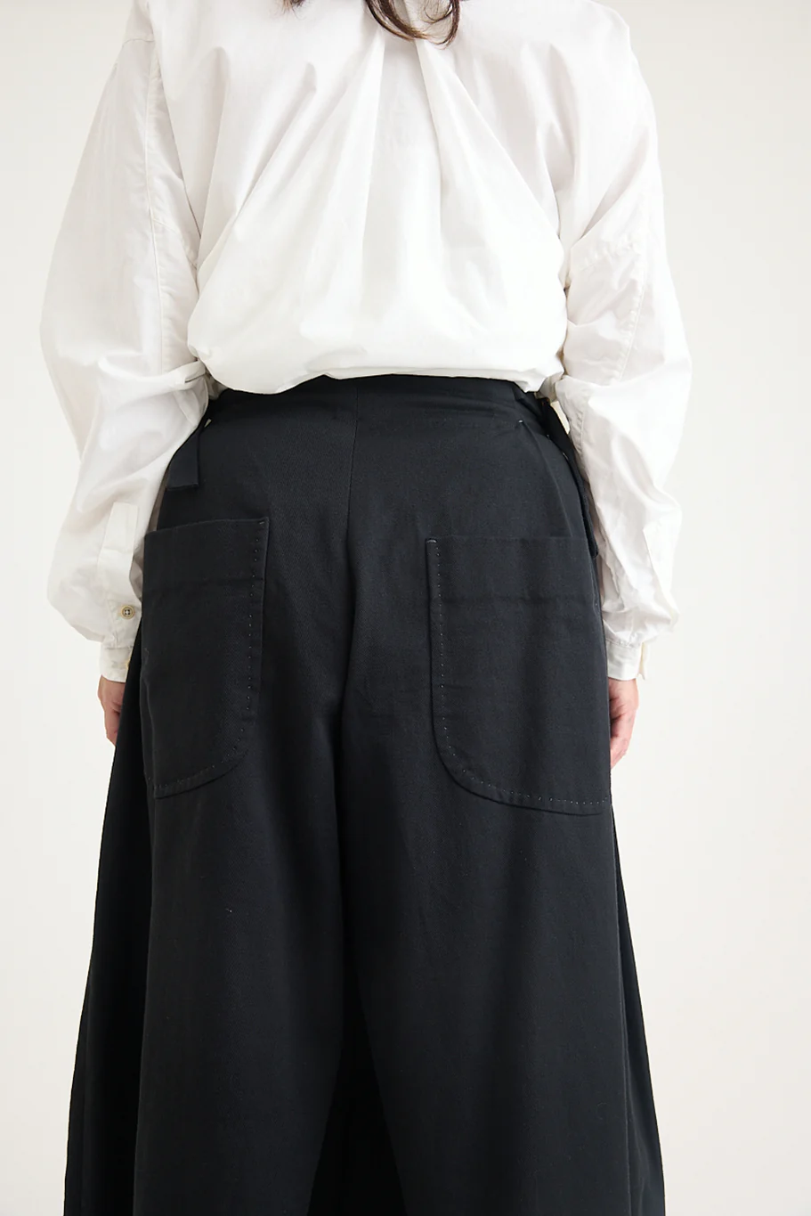 Skrimshand - Wide Leg Pleated Pant - Image 6