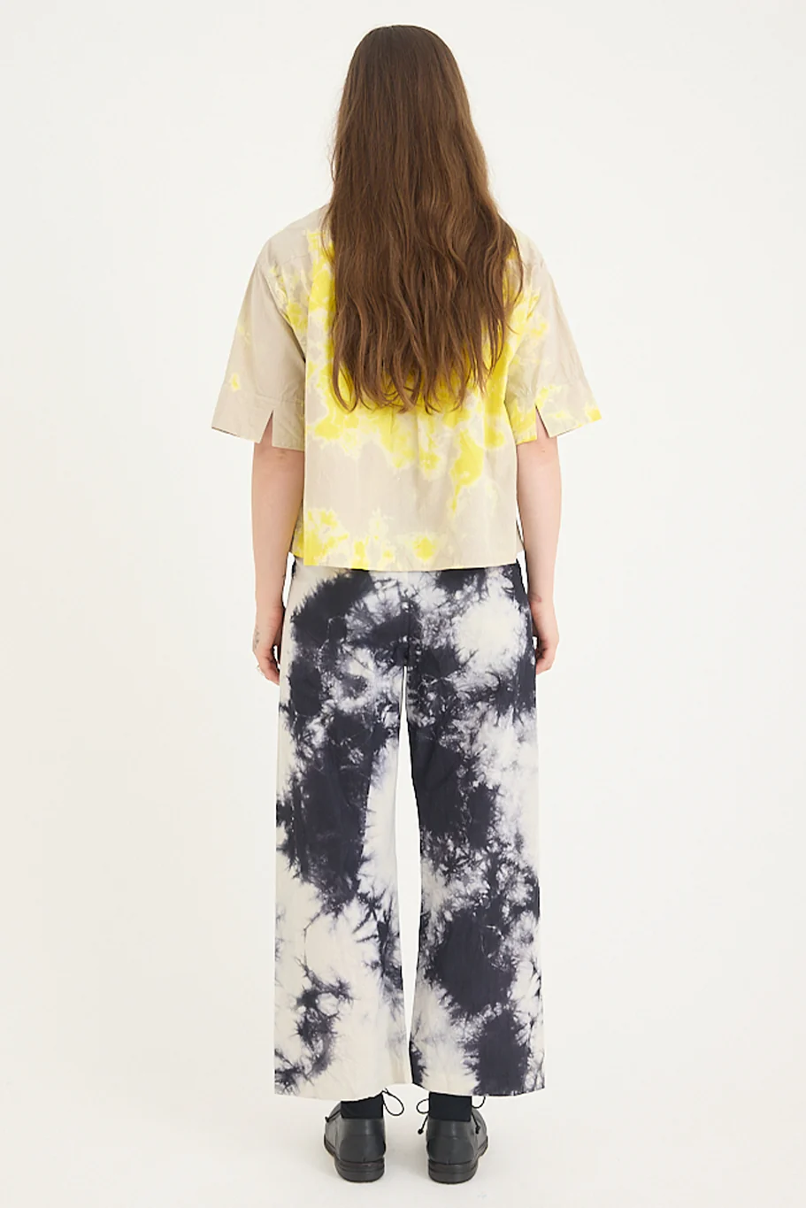 Suzusan - Cotton Nylon Wide Single-Seam Pants - Image 6