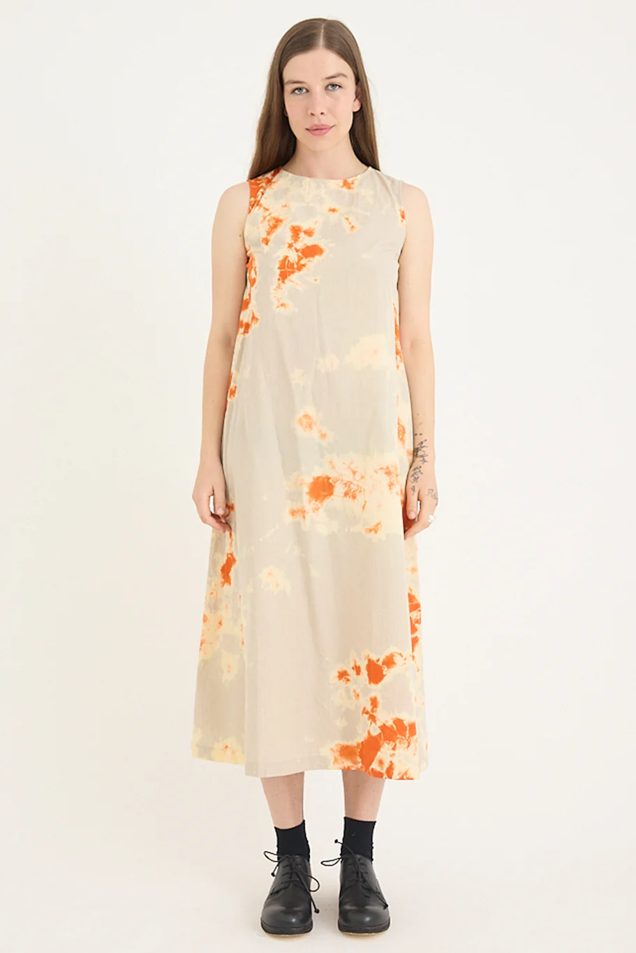 Suzusan - Cotton Pin Stripe Sleeveless Dress - Image 2