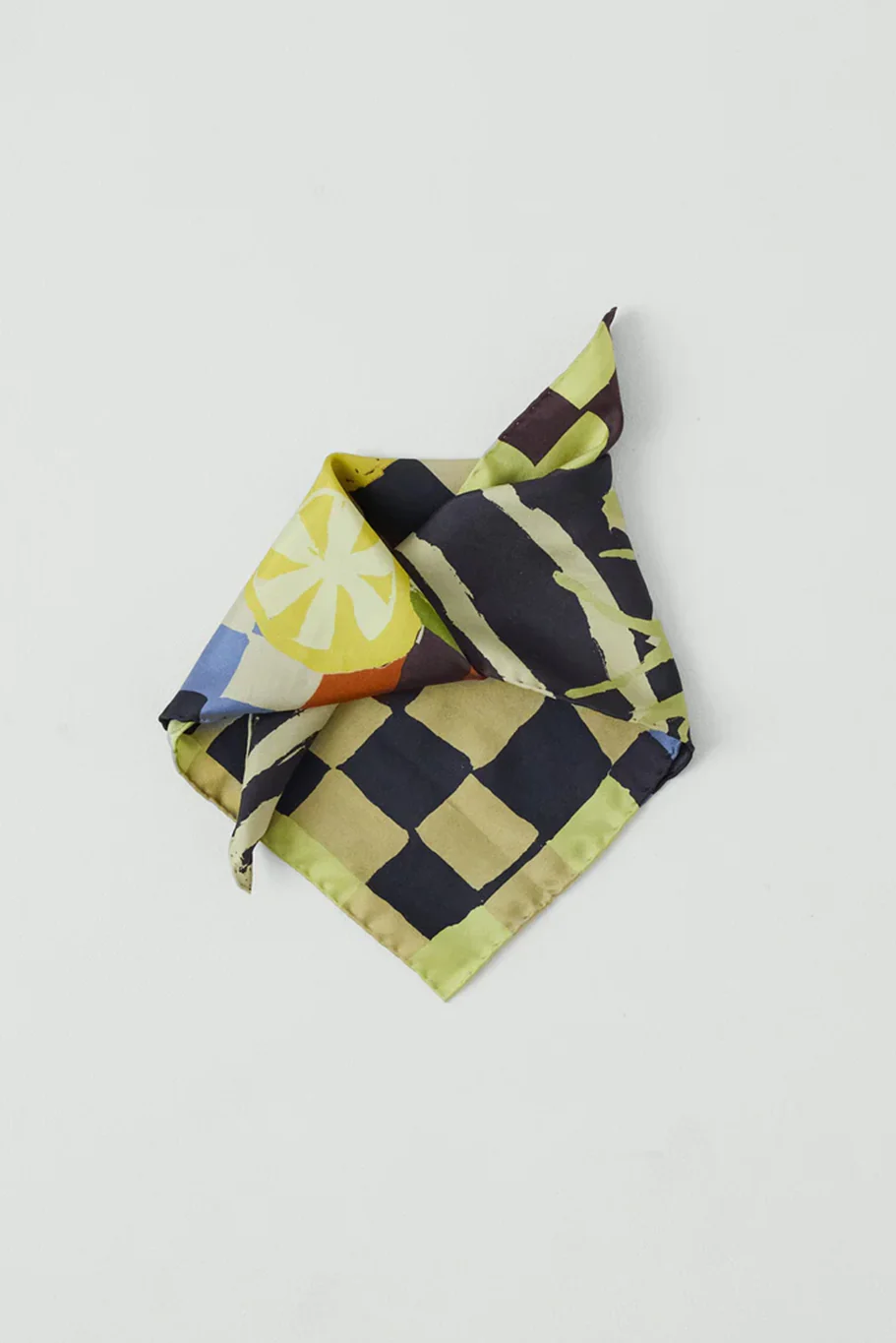 Toast - Abstract Still Life Silk Bandana - Image 6