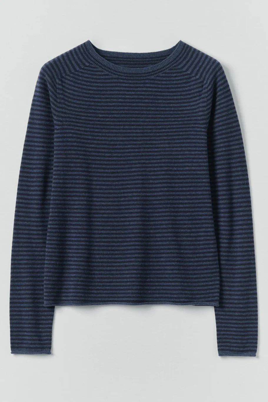 Toast - Stripe Wool Cashmere Neat Sweater - Image 4