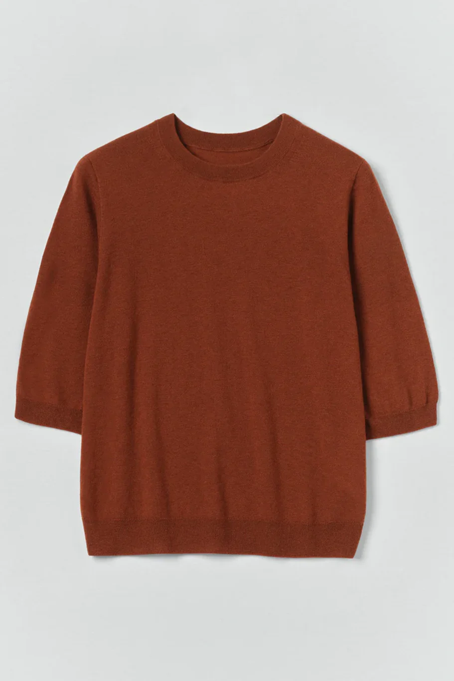 Toast - Half Sleeve Fine Wool Cashmere Sweater - Image 7