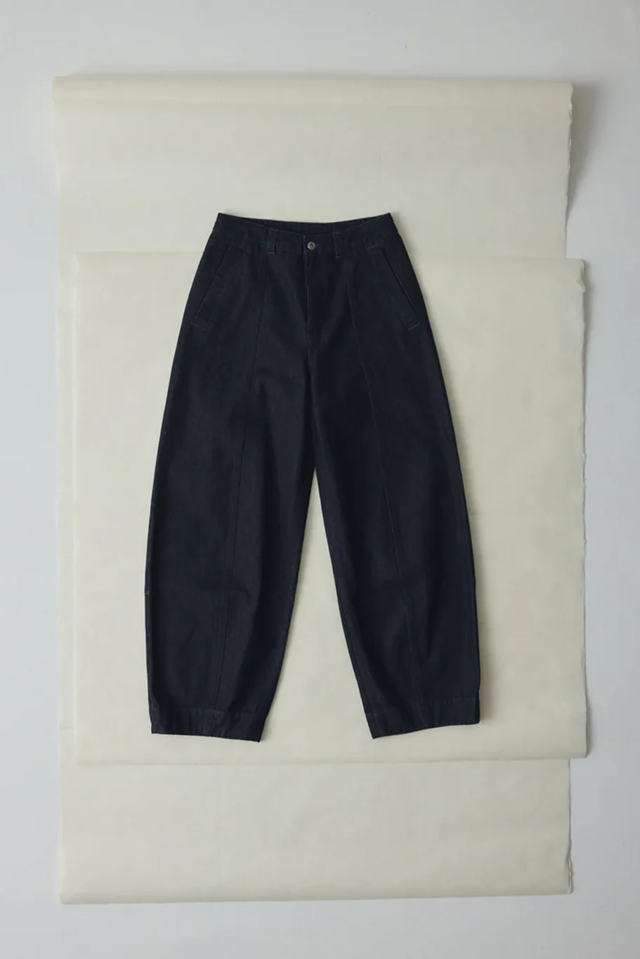 Toast - Sculpted Indigo Denim Trousers - Image 6