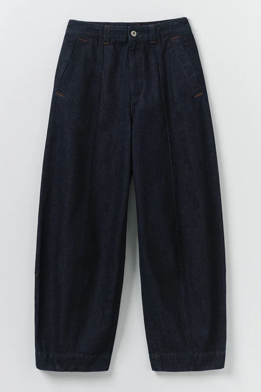 Toast - Sculpted Indigo Denim Trousers - Image 7