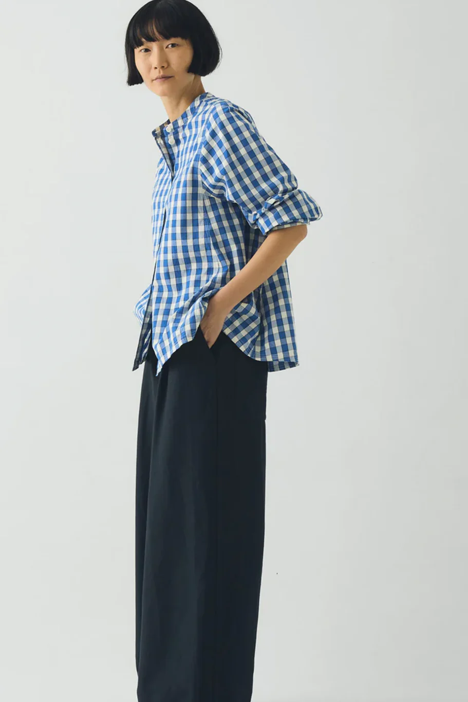 Toast - Alfresco Gingham Cotton Shirt - Image 3