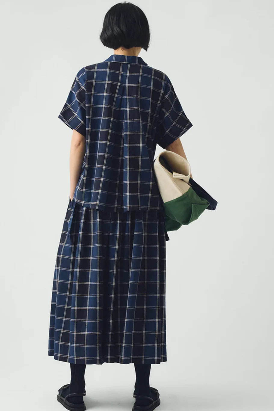 Toast - Market Check Cotton Linen Shirt - Image 2