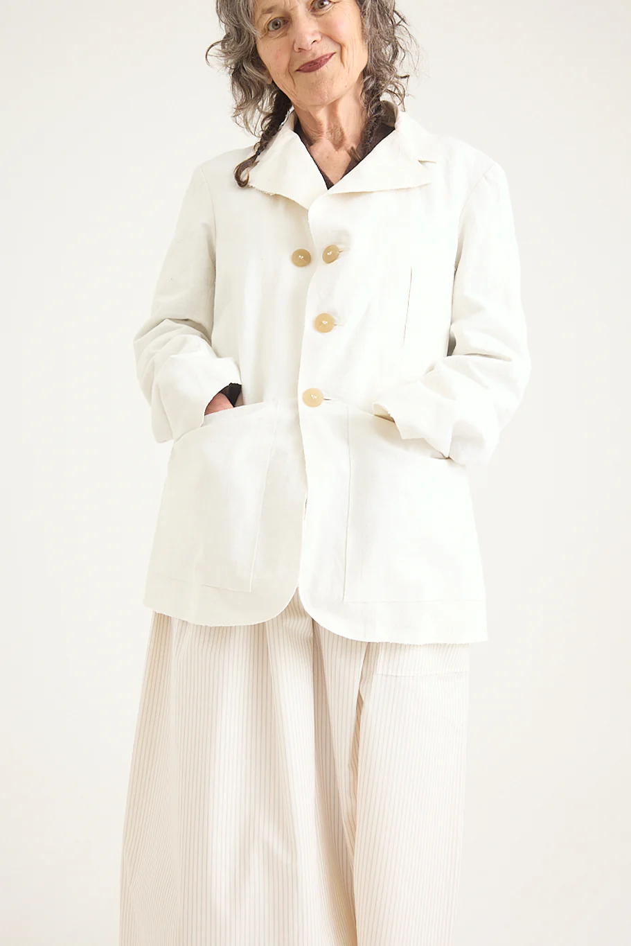Wright + Doyle - Leusdon Jacket - Linen - Image 2