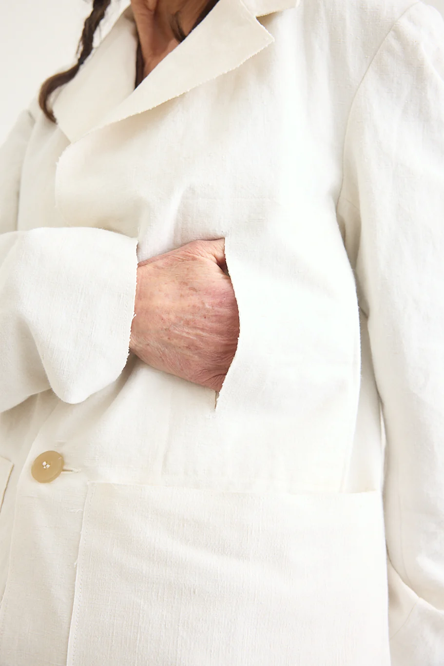 Wright + Doyle - Leusdon Jacket - Linen - Image 3