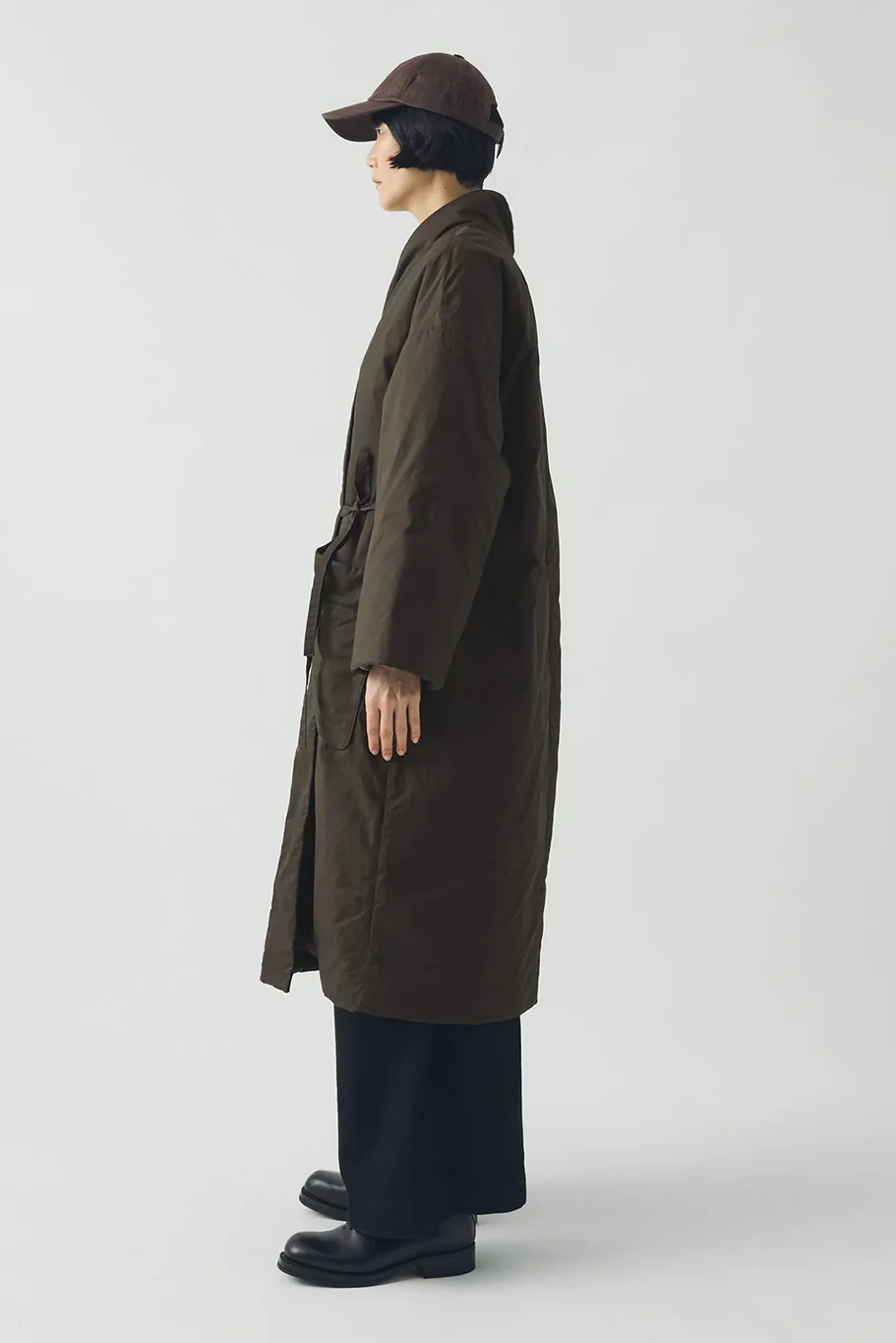 Toast - Padded Cotton Wrap Coat - Image 4
