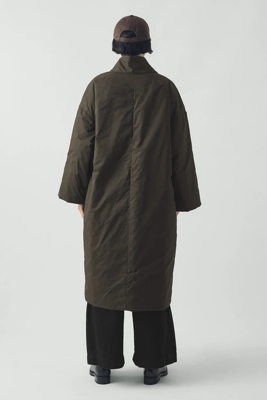 Toast - Padded Cotton Wrap Coat - Image 5