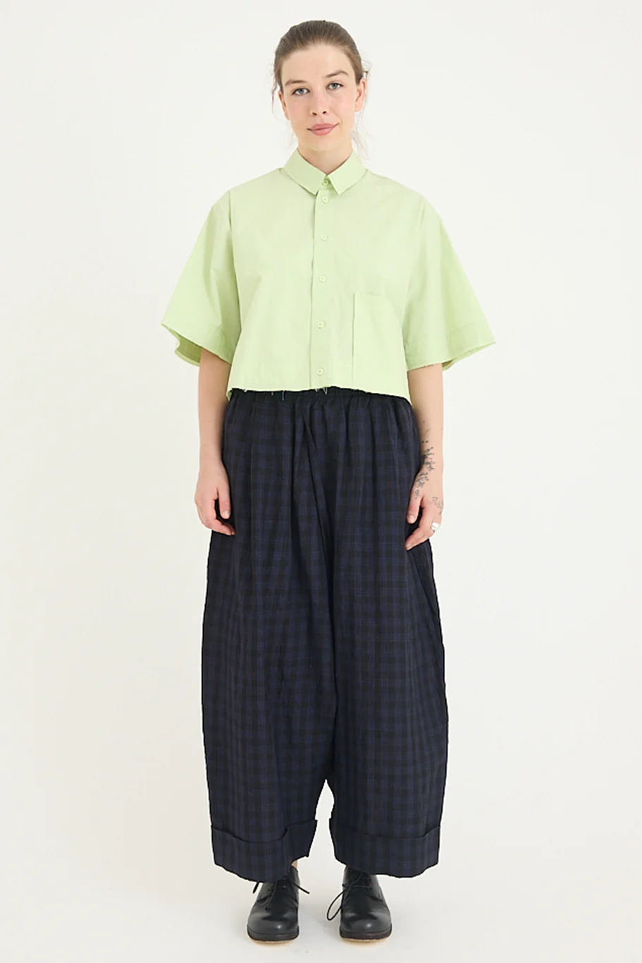 Toogood - The Baker Trouser - Linen Check